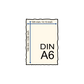 Büttenpapier DIN-A6 - babyblau