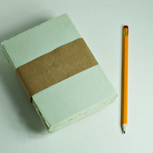 Büttenpapier DIN-B6 - matcha