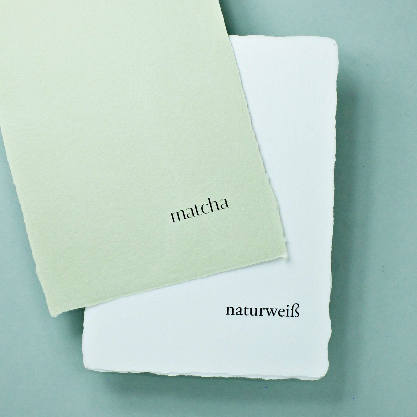 Büttenpapier DIN-A4 - matcha