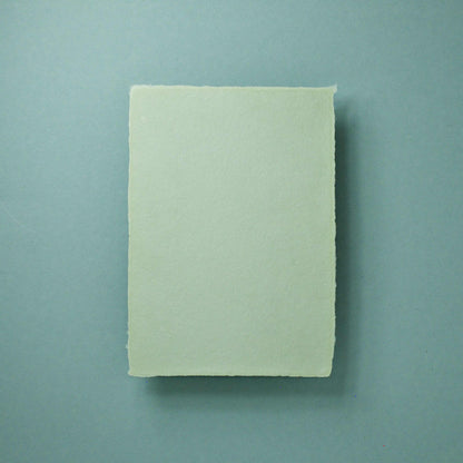 Büttenpapier DIN-A6 - matcha