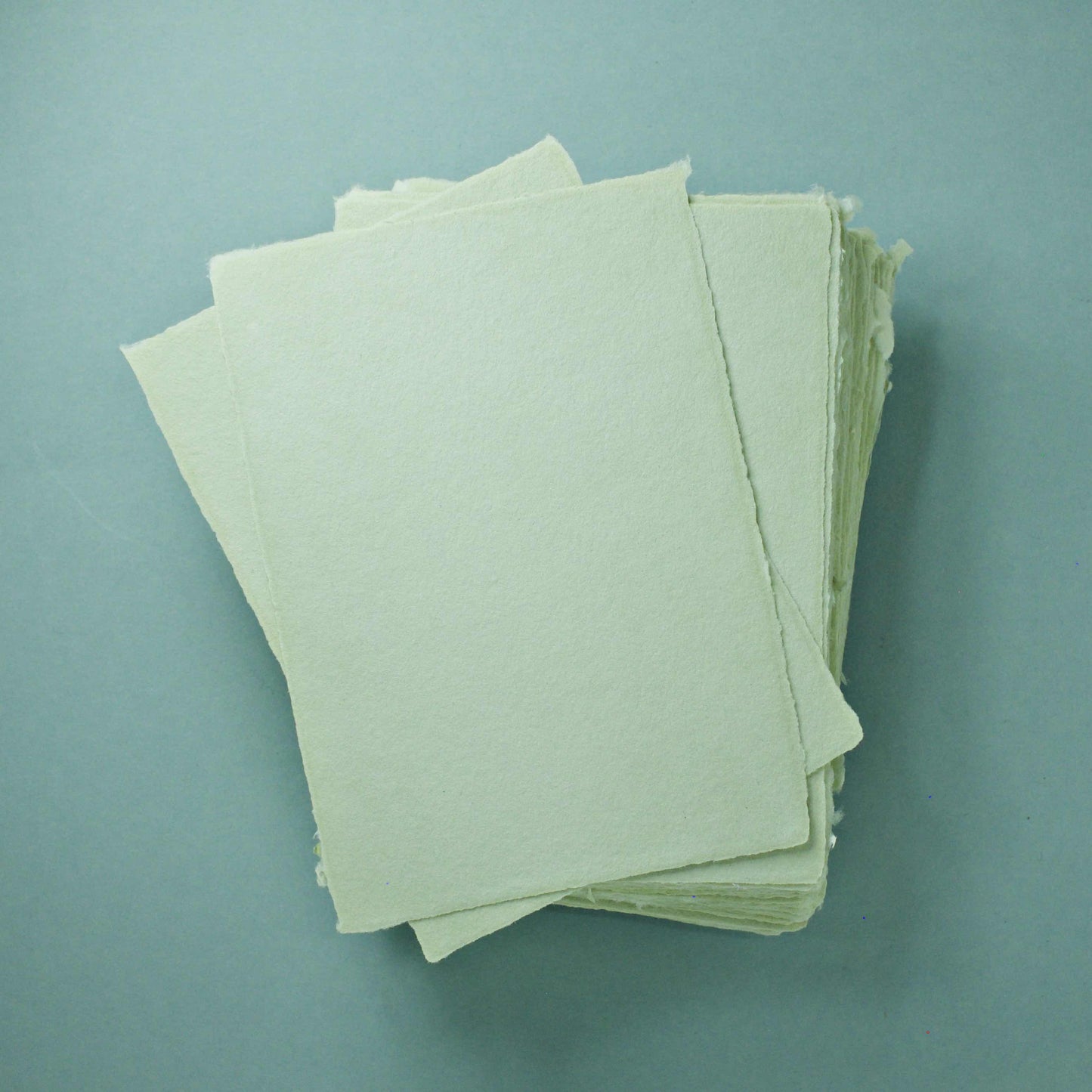 Büttenpapier DIN-A6 - matcha