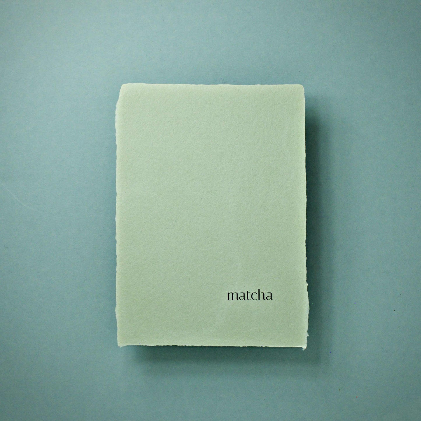 Büttenpapier DIN-A6 - matcha