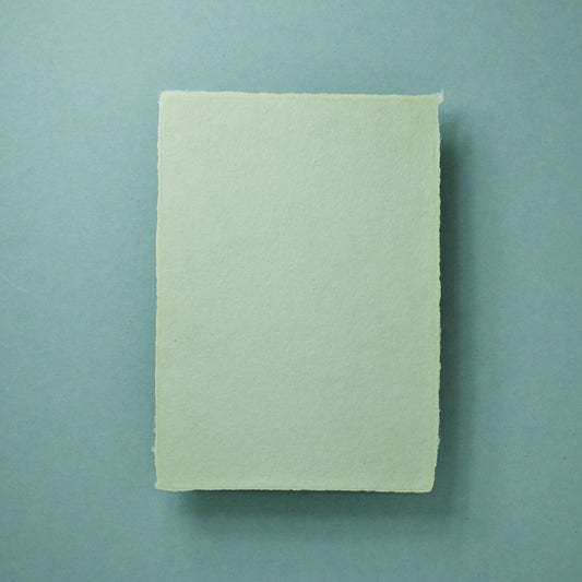 Büttenpapier DIN-B6 - matcha