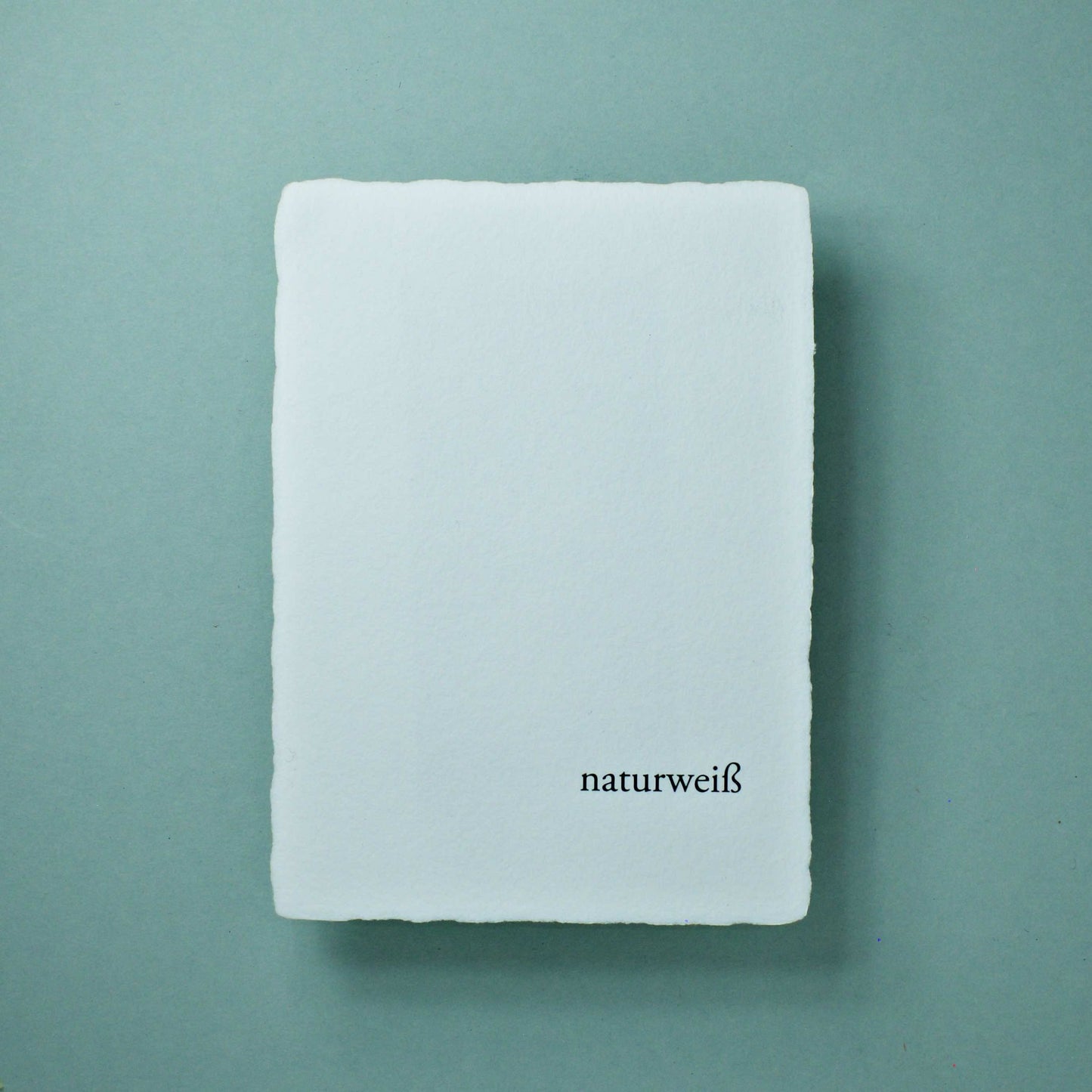 Büttenpapier DIN-B6 - naturweiß