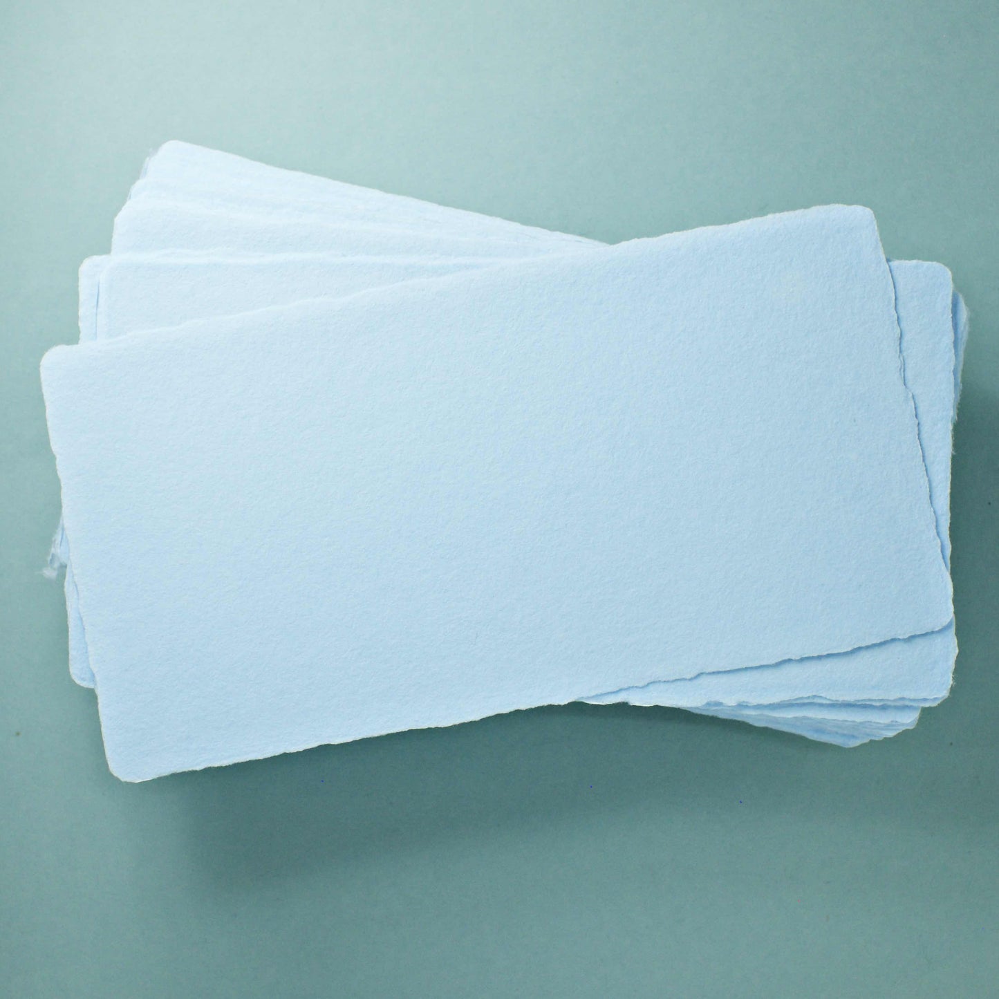 Büttenpapier DIN-lang - babyblau