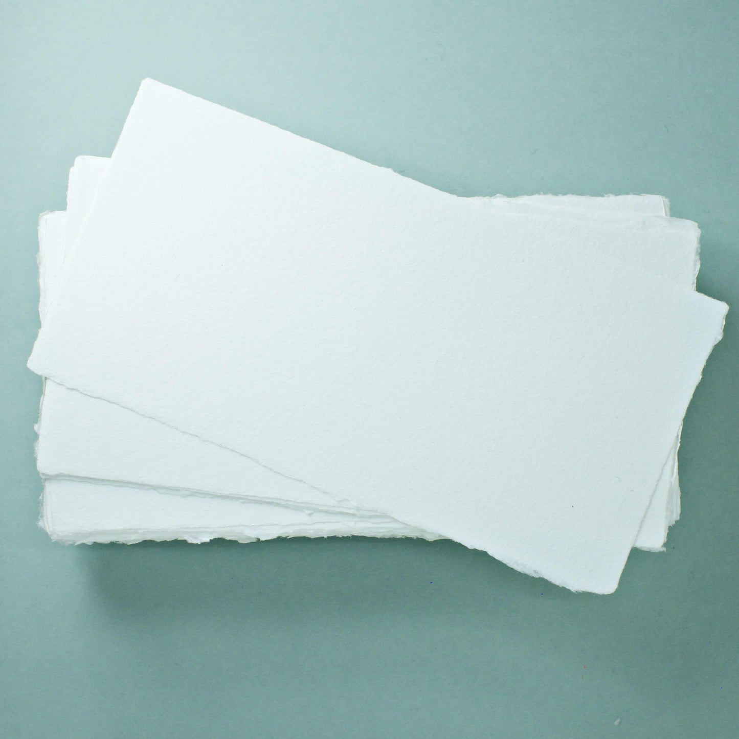 Büttenpapier DIN-lang - naturweiß