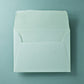Büttenpapier-Umschlag B6 - Trapezlasche  - mint