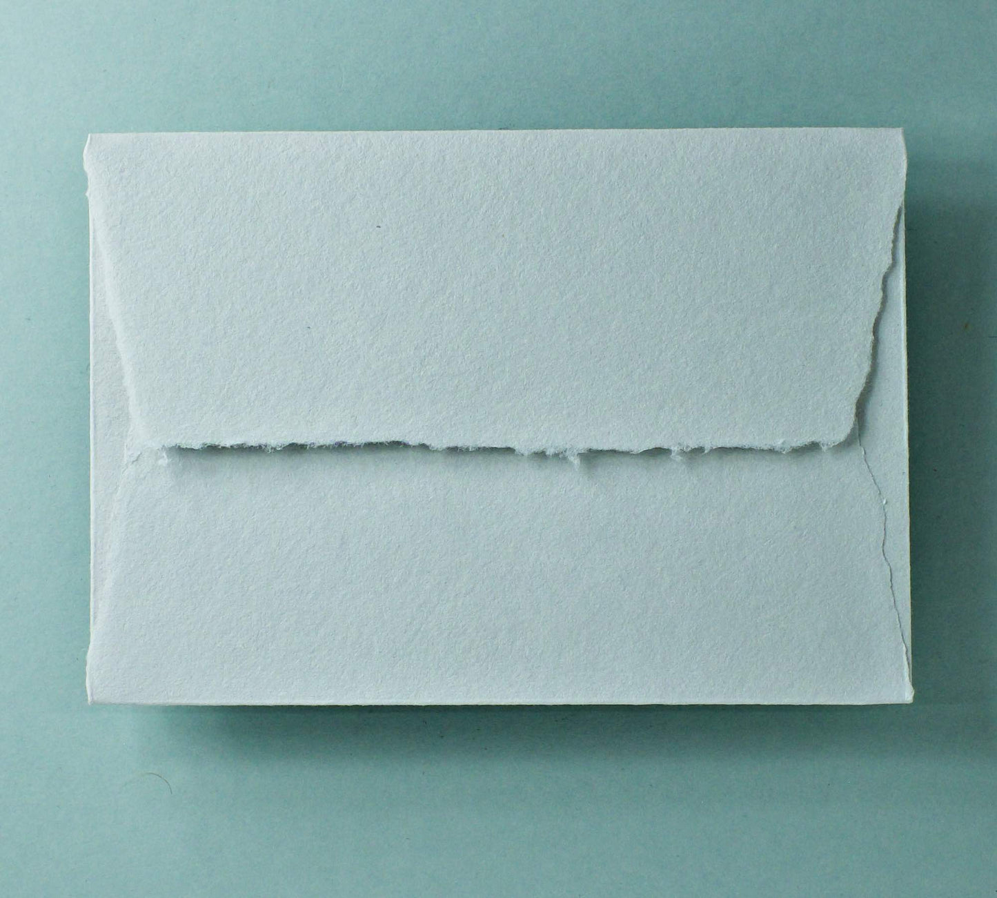 Büttenpapier-Umschlag C5 - Trapezlasche  - lichtgrau