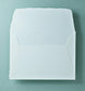 Büttenpapier-Umschlag C5 - Trapezlasche - naturweiß