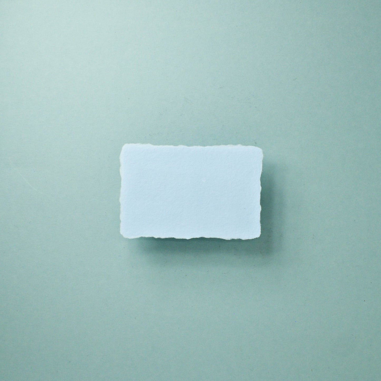 Büttenpapier-Visitenkarten 85/55 - babyblau